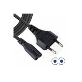 TEYP FİSİ ELEKTRİK KABLOSU C7 SİYAH - 1