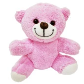 Sevimli Peluş Pembe Ayıcık - 1