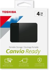 Toshiba 4TB Canvio Ready 2.5" Gen1 Siyah HDTP340EK3CA Harici Harddisk - 2