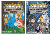 Kağan Kayıp Parçaların İzinde + Kağan Kayıp Şehrin Gizemi (2 Kitap) - 1