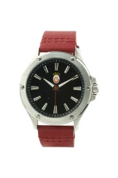 Galatasaray Orijinal Kırmızı Deri Kordonlu Kol Saati - 1