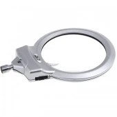 2.5X90 Mm 5X24 Mm Büyüteç Mandallı Metal Hortumlu Masa Üstü Büyüteç - 2