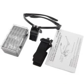Işıklı Gözlük Büyüteç - 5 Farklı Lens 9892B - 2
