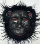 Orangutan Maskesi - Maymun Maskesi - Goril Maskesi Yetişkin Çocuk Uyumlu Siyah Renk Model 4 - 1