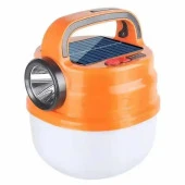 Taşınabilir 7 Fonksiyonlu Güneş Enerjili Şarj Edilebilir Çadır Kamp Feneri - 1