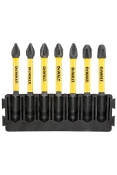Dewalt DT70818-QZ PHILLIPS MIX BAR FLEXTORQ PH BİTS UÇ SETİ 57MM 7 PARÇA - 1