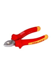 İzeltaş Yan Keski Elektrikçi Izoleli 1000 V, Kırmızı/siyah, 180 Mm - 1