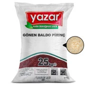 Yazar Bakliyat Gönen Baldo Pirinç 25 Kg. - 1