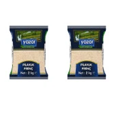 Yazar Ucuz Uygun Fiyat Pilavlık Pirinç 2 Kg x 2 Paket - 2
