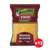 Yazar Pilavlık Bulgur 1 Kg. x 12 Adet - 1