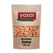 Yazar Kuruyemiş Kavrulmuş Badem İçi  1 Kg - 1