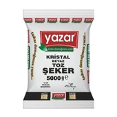 Yazar Kristal Toz Şeker 5 Kg x 2 Paket - 1