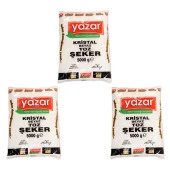 Yazar Kristal Toz Şeker 5 Kg x 3 Paket - 2