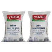Yazar Kristal Toz Şeker 10 Kg x 2 Paket - 2