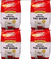 Yazar Kristal Toz Şeker(Kraft Ambalaj) 5 Kg x 4 Paket - 1