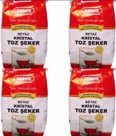 Yazar Kristal Toz Şeker(Kraft Ambalaj) 5 Kg x 4 Paket - 3