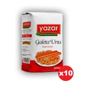 Yazar Galeta Unu 400 Gr x 10 Paket - 1
