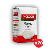 Yazar Sade Pirinç Unu 500 Gr x 20 Paket - 1