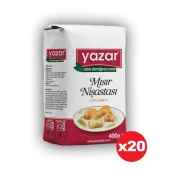 Yazar Mısır Nişastası 400 Gr x 20 Paket - 1