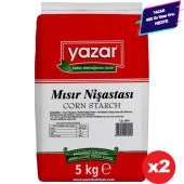 Yazar Mısır Nişastası 5 Kg x 2 Paket - 1