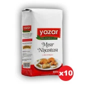 Yazar Mısır Nişastası 800 Gr x 10 Paket - 1