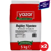 Yazar Buğday Nişastası 5 Kg x 2 Paket - 1