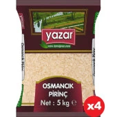 Yazar Osmancık Pirinç 5 Kg x 4 Paket. thumbnail 1