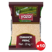 Yazar Osmancık Pirinç 2 Kg x 10 Paket - 1