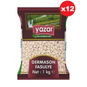 Yazar Dermason Fasulye 1 Kg. x 12 Paket - 1