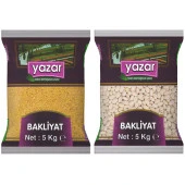 Yazar Pilavlık Bulgur 5 Kg. + Çumra Fasulye 5 Kg. - 1