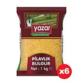 Yazar Pilavlık Bulgur 1 Kg. x 6 Adet thumbnail 1