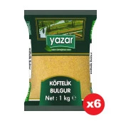 Yazar Köftelik Bulgur 1 Kg. x 6 Adet thumbnail 1