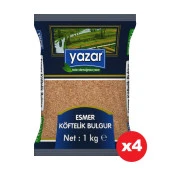 Yazar Esmer Köftelik Bulgur 1 Kg. x 4 Adet - 1