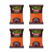 Yazar Yerli Kırmızı Mercimek 1 Kg. x 4 Adet - 2