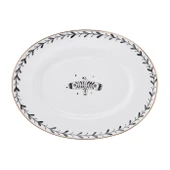 Emsan Artisan Bird Fine Bone Kayık Tabak 25 cm - 2