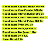 Yazar Ramazan Paketi 10 Parça 9,5 Kg. - 2