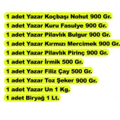 Yazar Ramazan Paketi 10 Parça 8,4 Kg. thumbnail 2