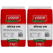 Yazar Taş Değirmende Öğütülmüş Siyez Unu 5 Kg x 2 Paket - 3