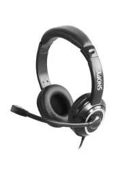 SN-X4 Siyah Mikrofonlu Kulaklık - 1