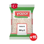 Yazar Kuru Fasulye 900 Gr. x 15 Adet - 1