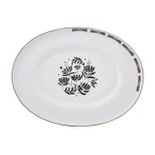 Emsan Eye Fine Bone Kayık Tabak 25 cm thumbnail 2