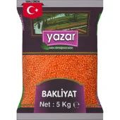 Yazar Yerli Kırmızı Mercimek 5 Kg - 1