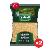Yazar Aşurelik Buğday 1 Kg. x 2 Paket - 1