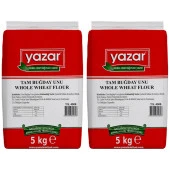 Yazar Taş Değirmende Öğütülmüş Tam Buğday Unu 5 Kg X 2 Paket - 2