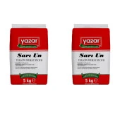 Yazar Taş Değirmende Öğütülmüş Sarı Un 5 Kg X 2 Paket - 2