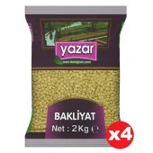 Yazar Yeşil Mercimek 2 Kg. x 4 Adet - 1