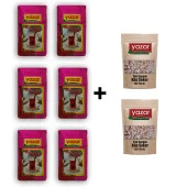 Yazar Filiz Çay 500 Gr x 6 Paket - 500 Gr x 2 Paket 500 Gr Stick Toz Şeker Hediye! - 2