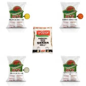 Orti 5kg K.Mercimek+5kg P.Bulgur+5kg P.Pirinç+5kg Çok Amaçlı Un+5kg Toz Şeker=25 Kg Toplam - 1