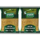 Yazar Köy Tipi Pilavlık Bulgur  1 Kg x 2 Paket - 2