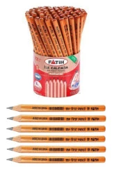 Fatih İlk Kalemim Jumbo Üçgen Başlangıç Kalemi Natural 6 Adet - 1
